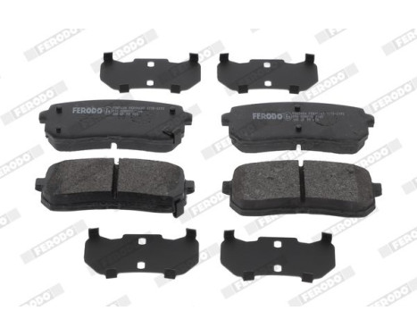 Brake pad set, disc brake FDB5484 Ferodo, Image 2