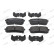Brake pad set, disc brake FDB5484 Ferodo, Thumbnail 2