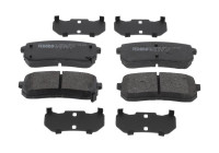 Brake pad set, disc brake FDB5484 Ferodo
