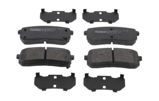 Brake pad set, disc brake FDB5484 Ferodo