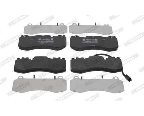 Brake pad set, disc brake FDB5485 Ferodo