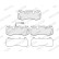 Brake pad set, disc brake FDB5485 Ferodo, Thumbnail 2