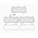 Brake pad set, disc brake FDB5485 Ferodo, Thumbnail 2