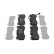 Brake pad set, disc brake FDB5485 Ferodo, Thumbnail 3