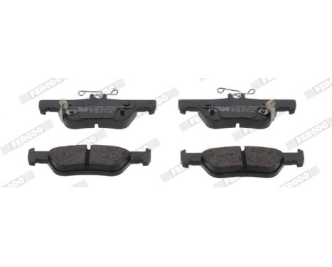 Brake pad set, disc brake FDB5487 Ferodo