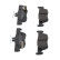 Brake pad set, disc brake FDB5487 Ferodo, Thumbnail 4