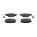 Brake pad set, disc brake FDB5490 Ferodo, Thumbnail 3
