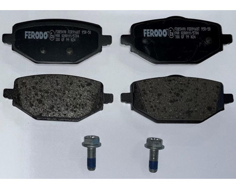 Brake pad set, disc brake FDB5490 Ferodo, Image 2