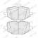 Brake pad set, disc brake FDB5492 Ferodo, Thumbnail 2