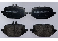 Brake pad set, disc brake FDB5492 Ferodo
