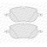 Brake pad set, disc brake FDB5493 Ferodo, Thumbnail 3