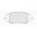 Brake pad set, disc brake FDB5507 Ferodo, Thumbnail 3