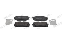 Brake pad set, disc brake FDB5508 Ferodo
