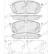 Brake pad set, disc brake FDB5508 Ferodo, Thumbnail 2