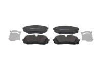 Brake pad set, disc brake FDB5508 Ferodo