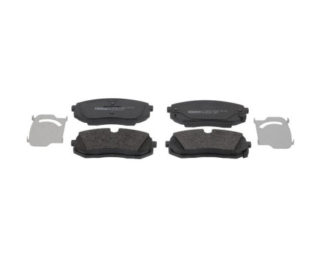 Brake pad set, disc brake FDB5508 Ferodo