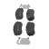 Brake pad set, disc brake FDB5508 Ferodo, Thumbnail 3