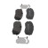 Brake pad set, disc brake FDB5508 Ferodo, Thumbnail 5