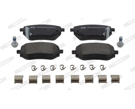 Brake pad set, disc brake FDB5519 Ferodo
