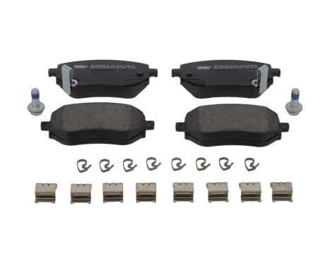 Brake pad set, disc brake FDB5519 Ferodo