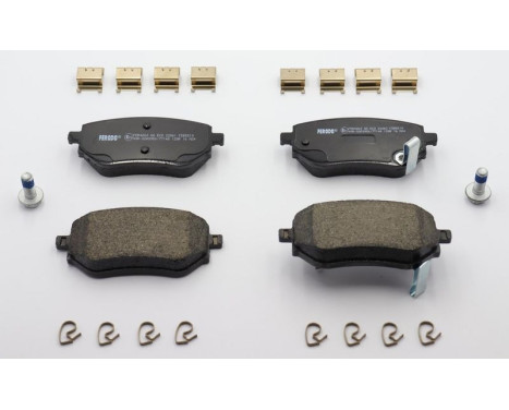 Brake pad set, disc brake FDB5519 Ferodo, Image 2