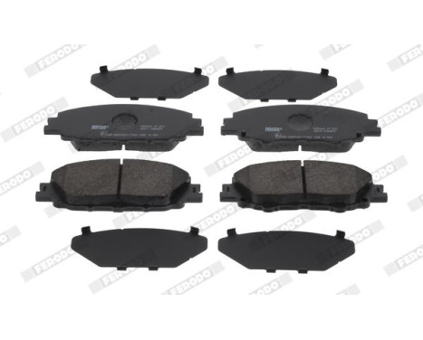 Brake pad set, disc brake FDB5520 Ferodo, Image 3