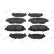 Brake pad set, disc brake FDB5520 Ferodo, Thumbnail 3
