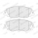 Brake pad set, disc brake FDB5520 Ferodo, Thumbnail 4