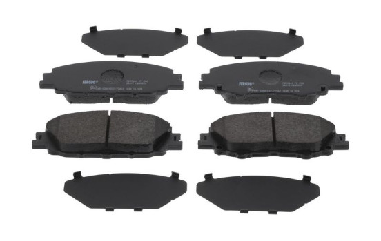 Brake pad set, disc brake FDB5520 Ferodo, Image 3