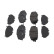Brake pad set, disc brake FDB5520 Ferodo, Thumbnail 6