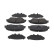 Brake pad set, disc brake FDB5520 Ferodo, Thumbnail 7