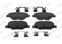 Brake pad set, disc brake FDB5522 Ferodo