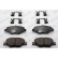 Brake pad set, disc brake FDB5522 Ferodo, Thumbnail 2