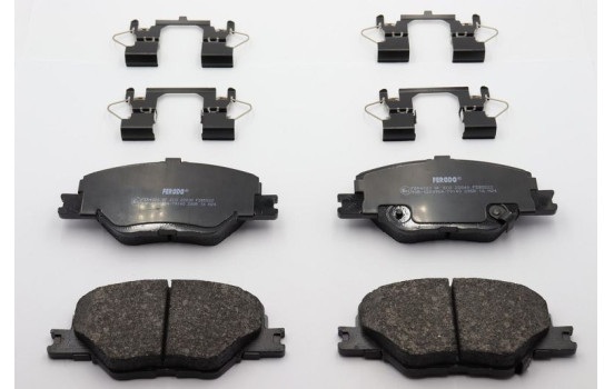 Brake pad set, disc brake FDB5522 Ferodo, Image 2