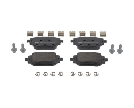 Brake pad set, disc brake FDB5524 Ferodo