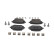 Brake pad set, disc brake FDB5524 Ferodo, Thumbnail 5