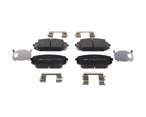 Brake pad set, disc brake FDB5531 Ferodo