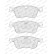Brake pad set, disc brake FDB5534 Ferodo, Thumbnail 2