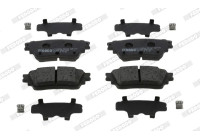 Brake pad set, disc brake FDB5540 Ferodo