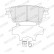 Brake pad set, disc brake FDB5540 Ferodo, Thumbnail 2