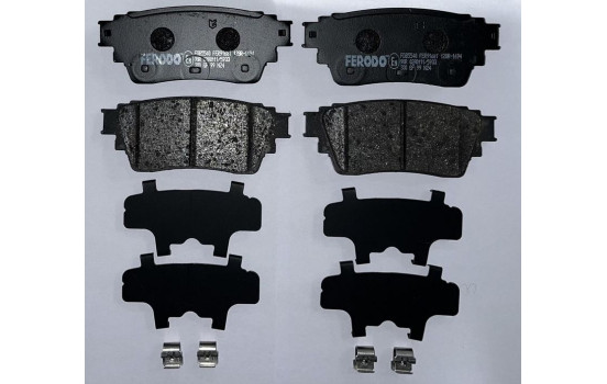 Brake pad set, disc brake FDB5540 Ferodo, Image 2