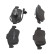 Brake pad set, disc brake FDB5541 Ferodo, Thumbnail 3