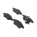 Brake pad set, disc brake FDB5541 Ferodo, Thumbnail 6