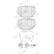 Brake pad set, disc brake FDB5543 Ferodo