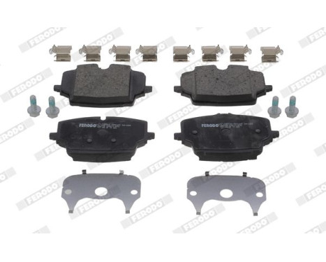 Brake pad set, disc brake FDB5543 Ferodo, Image 2