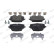 Brake pad set, disc brake FDB5543 Ferodo, Thumbnail 2