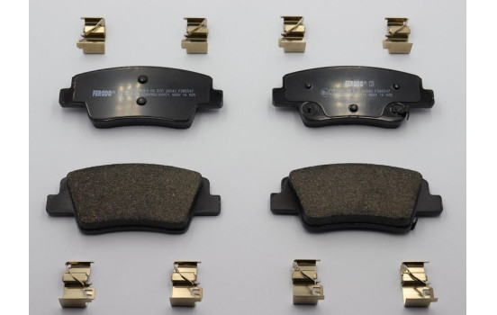 Brake pad set, disc brake FDB5547 Ferodo