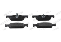 Brake pad set, disc brake FDB5558 Ferodo