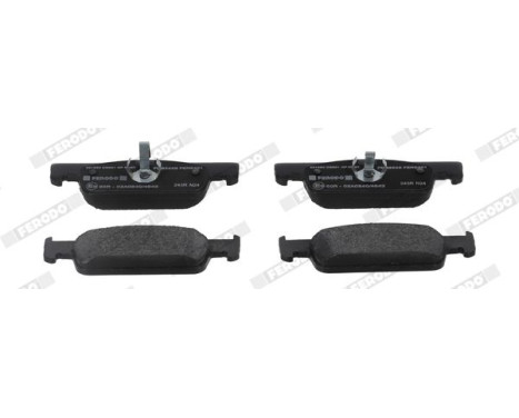 Brake pad set, disc brake FDB5558 Ferodo