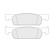 Brake pad set, disc brake FDB5558 Ferodo, Thumbnail 2